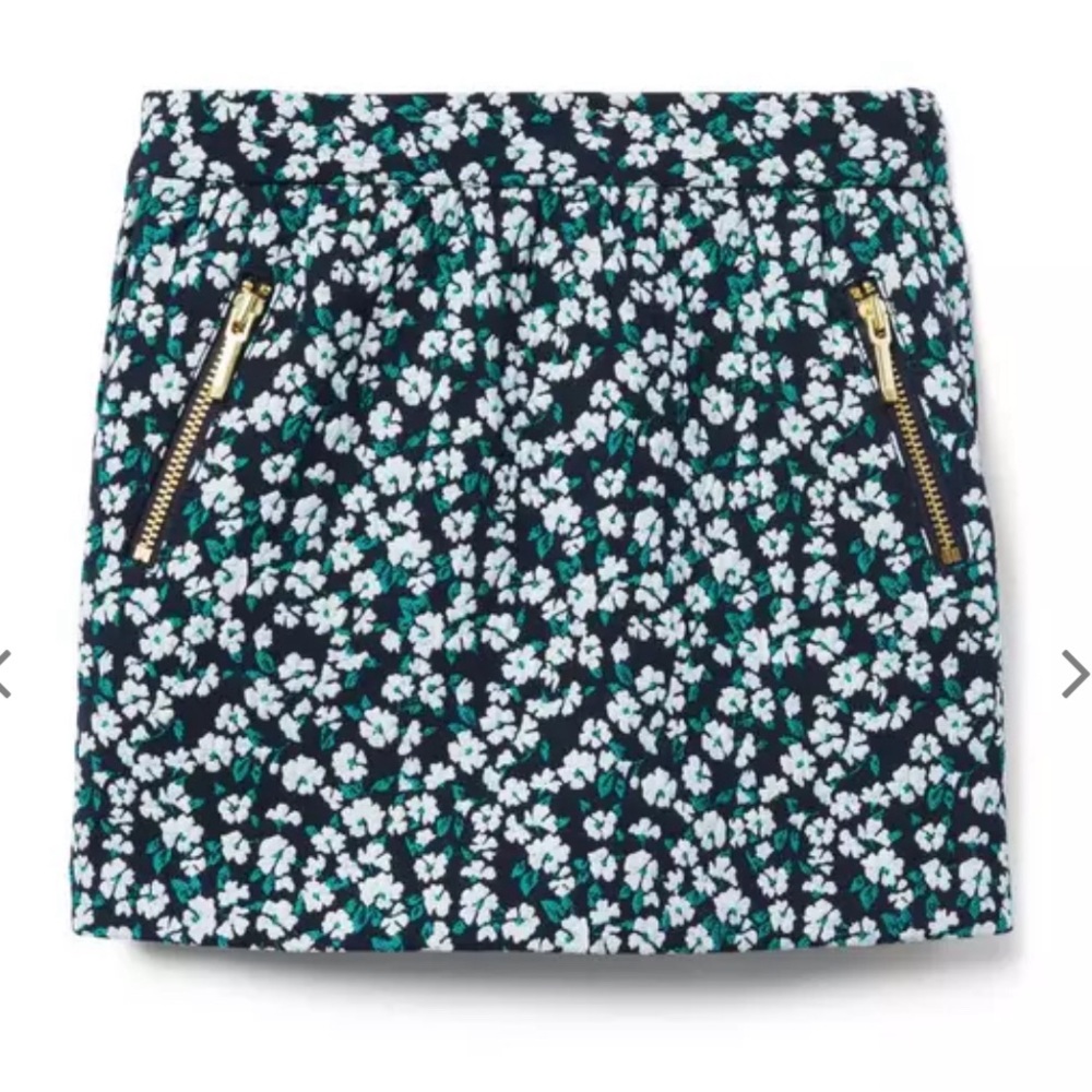 Janie & Jack | Floral jacquard skirt | 18-24 months